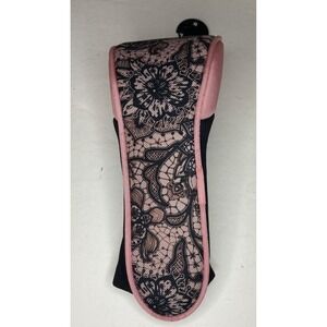 Glove It Hybrid Headcover Pink/Black | Adjustable Number Tag | Women's Golf Club